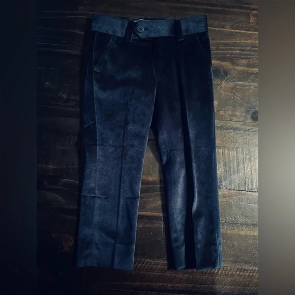 Appaman Elegant Navy Blue Velvet Suit 3T - Picture 10 of 16